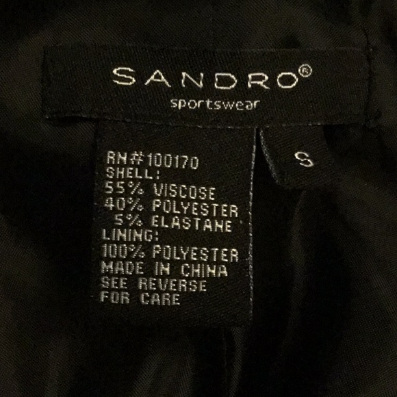 Sandro Stretch Jacket - Picture 8 of 8